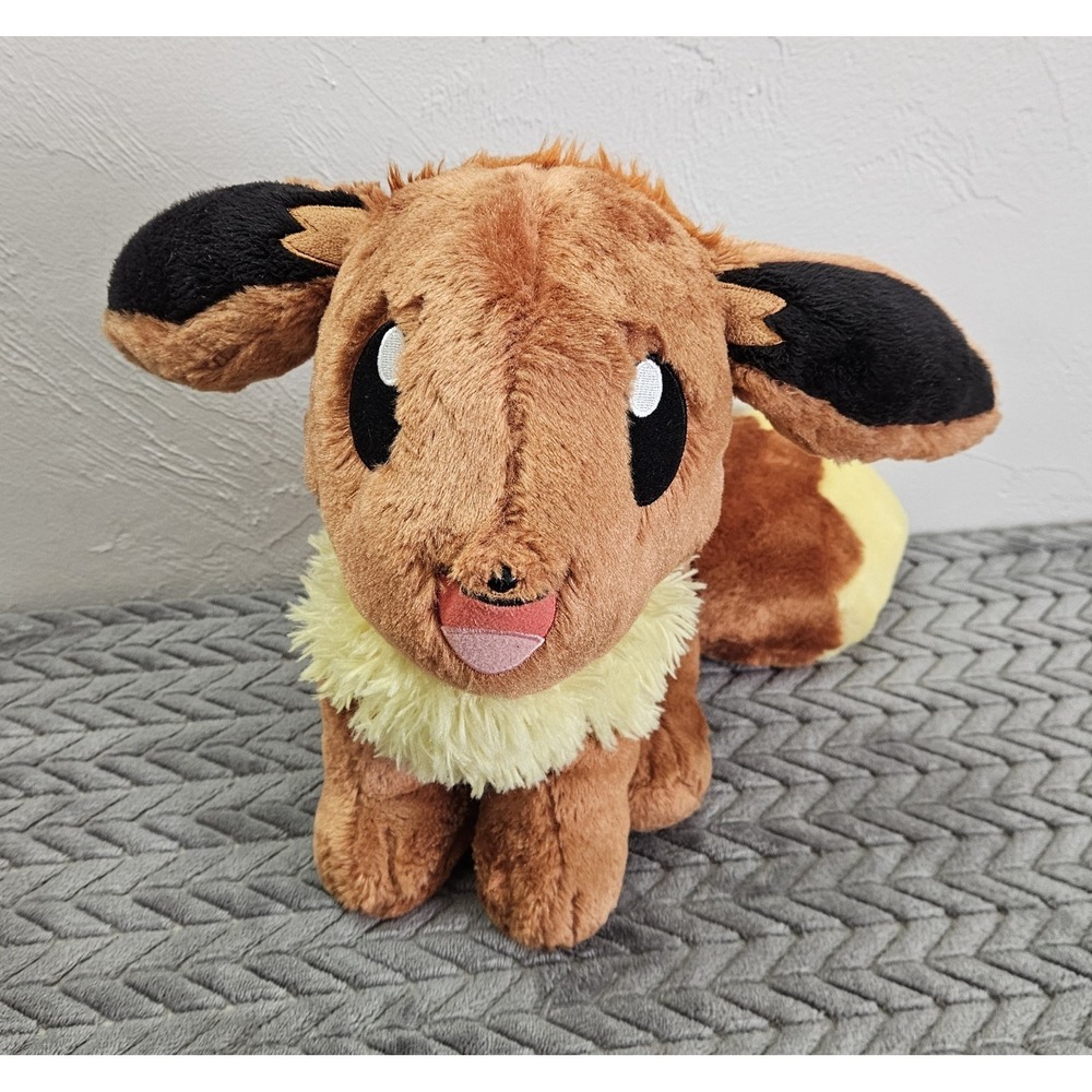 Build-A-Bear Workshop Pokemon Eevee Plush Brown Stuffed Animal Toy BAB